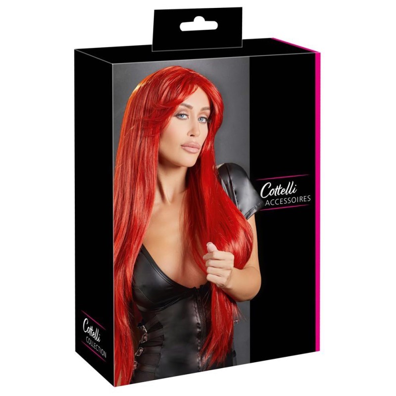 Long Straight Red Wig